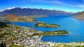 Wakatipu Lake, New Zealand Royalty Free Stock Photo