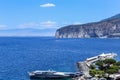 Scenic aerial view of Sorrento, Neapolitan Riviera, Italy