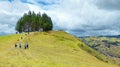 Scenic andean landscape, Ecuador