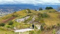 Scenic andean landscape, Ecuador