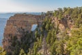 Scenic Angel`s Window North Rim Grand Canyon Royalty Free Stock Photo