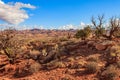 Scenic Arches National Park Utah Landscape Royalty Free Stock Photo