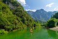 Summer scenery of the Three Gorges sea of bamboo in Yichang, Hubei, China Royalty Free Stock Photo