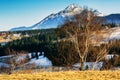 Scenic areas around Zakopane, Poland Royalty Free Stock Photo