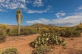 Scenic Arizona Desert Landscape Royalty Free Stock Photo