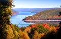 Scenic Autumn landscape in Allegheny Royalty Free Stock Photo