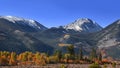 Autumn landscape in Colorado rocky mountains Royalty Free Stock Photo