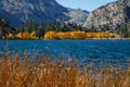 Scenic autumn landscape in June Lake Loop, California