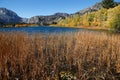 Scenic autumn landscape in June Lake Loop, California