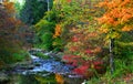 Scenic autumn landscape in Pennsylvania Royalty Free Stock Photo