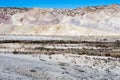 Scenic badlands along state route 24 in Utah, USA