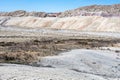 Scenic badlands along state route 24 in Utah, USA