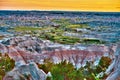 Scenic Badlands Landscape Royalty Free Stock Photo