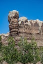 Balanced Rock of Arches National Park. Royalty Free Stock Photo