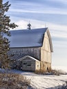 Scenic barn landscape