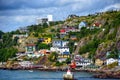 The scenic Battery neighborhood in St. JohnÃ¢â¬â¢s, Newfoundland