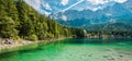 Scenic Bavarian Lake Eibsee