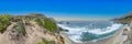 Scenic beach landscape at Carmel