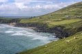 Scenic beach and rural landscape at Slea Head, Dingle Peninsula, County Kerry, Ireland Royalty Free Stock Photo