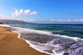 Beachfront at Hermosa Beach California in Los Angeles County, California, United States