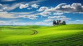 scenic beautiful farm landscapes