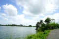 Scenic beauty of Bengal at Kharibari Rajarhat, Kolkata Royalty Free Stock Photo