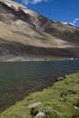 The scenic Beauty of Chandrataal Lake in Spiti Valley