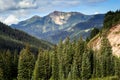 The Scenic Beauty of the Colorado Rocky Mountains. Lizzard Head Wilderness Royalty Free Stock Photo