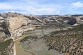 The Scenic Beauty of Colorado. Wagon Wheel Point on the Yampa River in Dinosaur National Monument Royalty Free Stock Photo