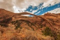 Landscape Arch Scenic Arches National Park Utah Royalty Free Stock Photo
