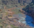 Scenic Beauty of Salt River Canyon in Gila County, Tonto National Forest, Arizona USA