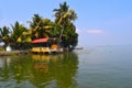 Scenic boat jetty used for public transport Royalty Free Stock Photo