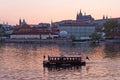 City landscape, Vltava. Prague. Czechia