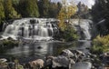 Scenic Bond falls in Michigan upper Peninsula Royalty Free Stock Photo