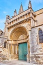 The Romanesque Southern portal of St Martha Church, Tarascon, France Royalty Free Stock Photo