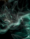 Scenic clouds of smoke Royalty Free Stock Photo