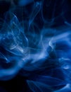 Scenic clouds of smoke Royalty Free Stock Photo