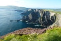 Scenic coastline view of the `Ring of Kerry` in Ireland Royalty Free Stock Photo