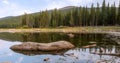 Scenic Colorado Echo Lake Landscape