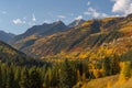 Scenic Colorado Mountain Vista Royalty Free Stock Photo