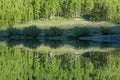 Scenic Colorado Wilderness Lake Reflection Royalty Free Stock Photo