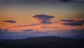 Scenic Colorful Twilight Sky and Clouds