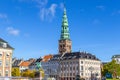 Scenic Copenhagen cityscape near Christiansborg Palace