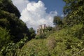 Scenic Corchiano Village: Overlooking Rio Fratta Valley in Summer