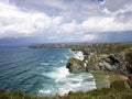 Scenic Cornwall, Bedruthan Royalty Free Stock Photo