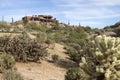Scenic desert landscape at Arizona golf course
