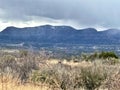 State Route Highway 87 scenic landscape view from Phoenix, Arizona to Payson Arizona, United States Royalty Free Stock Photo