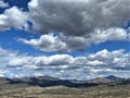 State Route Highway 87 scenic landscape view from Phoenix, Arizona to Payson Arizona, United States Royalty Free Stock Photo