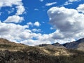 State Route Highway 87 scenic landscape view from Phoenix, Arizona to Payson Arizona, United States Royalty Free Stock Photo