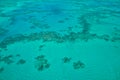 Scenic details of the Great Barrier Reef in Queensland, Australia Royalty Free Stock Photo